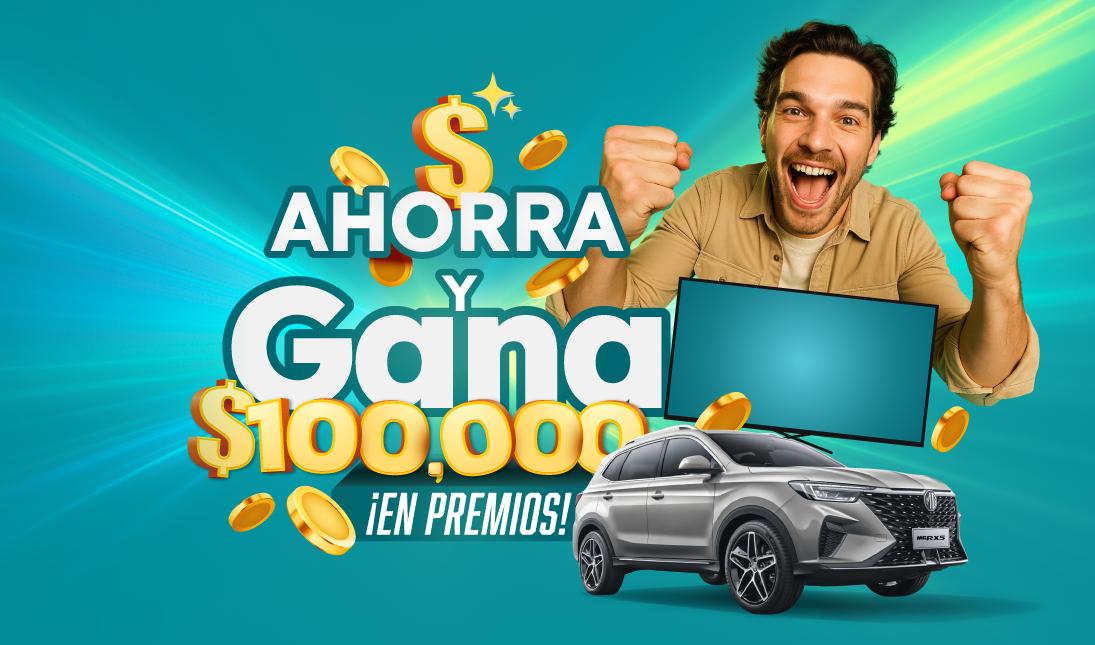 Ahorra y Gana $100,000 en premios con Banco Bolivariano
